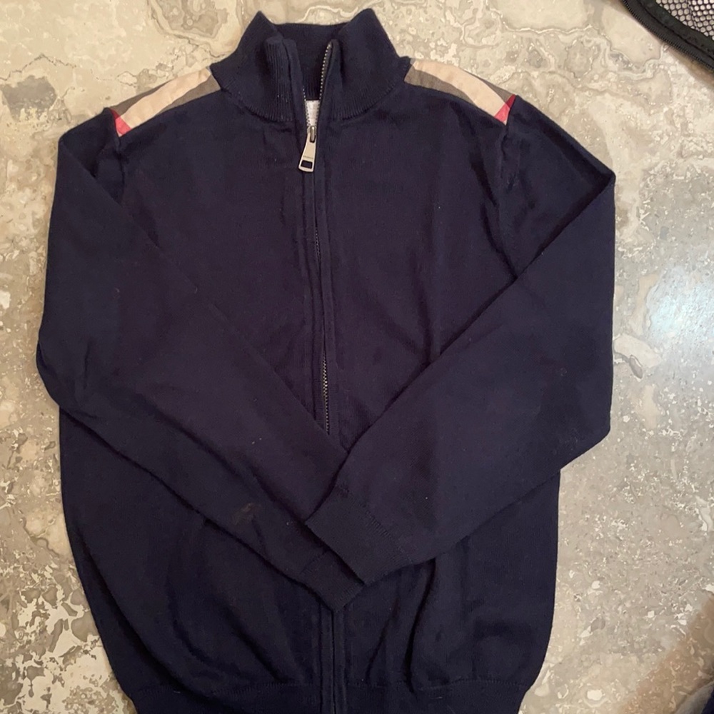 Burberry zip up